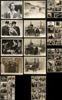 9d258 LOT OF 46 8X10 STILLS 1920s-1940s great scenes from a variety of different movies!