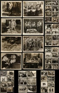 9d252 LOT OF 78 8X10 STILLS 1920s-1940s great scenes from a variety of different movies!