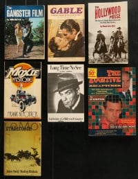 9d318 LOT OF 7 SOFTCOVER MOVIE BOOKS 1960s-1990s lots of great movie images & information!