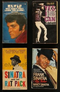 9d333 LOT OF 4 SINGER BIOGRAPHY PAPERBACK BOOKS 1960s-1980s filled with great images & info!
