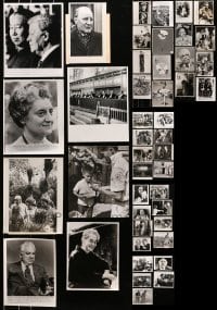 9d259 LOT OF 45 1960S-70S 8X10 NEWS PHOTOS 1960s-1970s great candid images famous people!