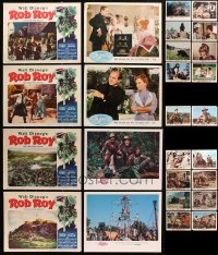 9d197 LOT OF 26 WALT DISNEY LOBBY CARDS 1950s-1970s complete & incomplete sets!