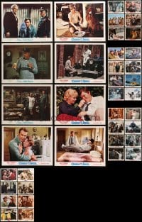 9d194 LOT OF 38 WALT DISNEY LOBBY CARDS 1960s-1980s incomplete sets from a variety of movies!