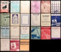 9d223 LOT OF 21 SHEET MUSIC 1910s-1950s a great variety of different songs!
