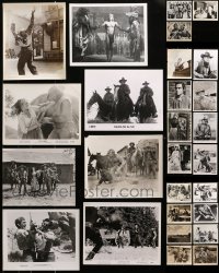 9d266 LOT OF 27 WESTERN 8X10 STILLS 1920s-1970s scenes & portraits from different cowboy movies!