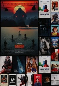 9d510 LOT OF 22 UNFOLDED DOUBLE-SIDED 27X40 ONE-SHEETS 2010s cool movie images!