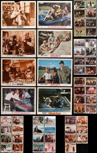 9d181 LOT OF 55 WALT DISNEY LOBBY CARDS 1960s-1970s incomplete sets from a variety of movies!