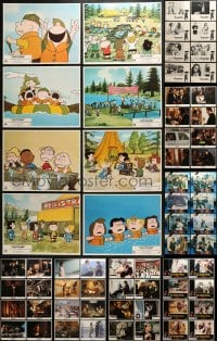 9d152 LOT OF 96 SPANISH LANGUAGE LOBBY CARDS 1980s-1990s complete sets from a variety of movies!
