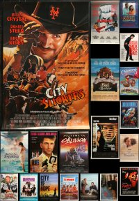9d517 LOT OF 20 UNFOLDED SINGLE-SIDED 27x41 ONE-SHEETS 1990s-2000s cool movie images!