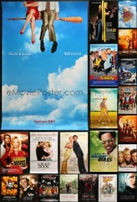 9d503 LOT OF 23 UNFOLDED DOUBLE-SIDED MOSTLY 27X40 ONE-SHEETS 2000s-2010s cool movie images!