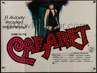 9f161 CABARET British quad 1972 Liza Minnelli sings & dances in Nazi Germany, different!