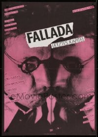 9f290 FALLADA THE LAST CHAPTER East German 23x32 1988 Roland Graff's Fallada - letztes Kapitel!