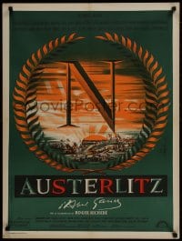 9f814 BATTLE OF AUSTERLITZ French 24x32 1960 Abel Gance's Austerlitz, about Napoleon Bonaparte