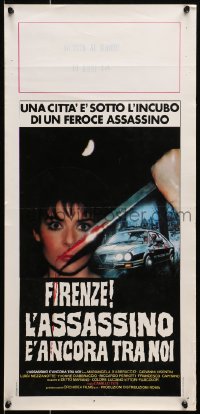 9f386 KILLER IS STILL AMONG US Italian locandina 1986 Camillo Teti's L'Assassino e ancora tra noi!