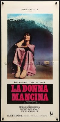 9f388 LEFT-HANDED WOMAN Italian locandina 1981 Peter Handke's Die Linkshandige Frau, Edith Clever!