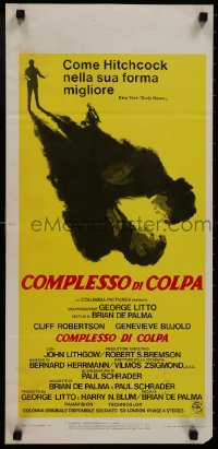 9f398 OBSESSION Italian locandina 1976 Brian De Palma, Genevieve Bujold, Robert Tanenbaum!