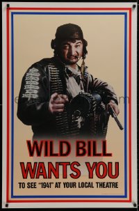 9g501 1941 teaser 1sh 1979 Steven Spielberg, John Belushi as Wild Bill wants you!