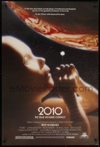 9g502 2010 1sh 1984 sequel to 2001: A Space Odyssey, full bleed image of the starchild & Jupiter!