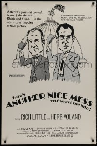 9g522 ANOTHER NICE MESS 1sh 1972 Rich Little as Richard Nixon & Herb Voland as Spiro Agnew!