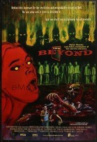 9g557 BEYOND 1sh R1998 horror maestro Lucio Fulci's horror masterpiece, different Martinez art!