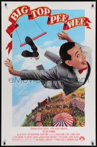 9g559 BIG TOP PEE-WEE 1sh 1988 Paul Reubens is a hero, lover & legend, Barry E. Jackson art!