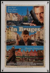 9g719 IN BRUGES DS 1sh 2008 Colin Farrell, Brendan Gleeson, Ralph Fiennes!