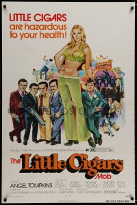9g772 LITTLE CIGARS 1sh 1973 George Akimoto art of sexy Angel Tompkins & gang of little mobsters!