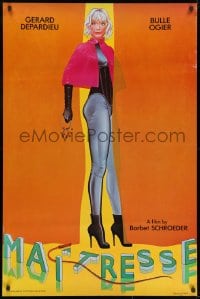 9g778 MAITRESSE 1sh 1976 Barbet Schroeder, Depardieu, cool Jones art of sexy Bulle Ogier!