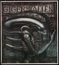 9g220 ALIEN 20x22 special poster 1990s Ridley Scott sci-fi classic, cool H.R. Giger art of monster!