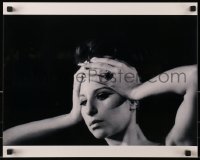9g223 BARBRA STREISAND 16x20 special poster 2000s great pensive close-up, Konica Minota!