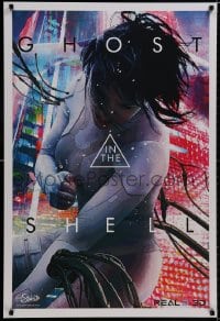 9g250 GHOST IN THE SHELL 27x40 special poster 2017 completely different image of Johanson as Major!