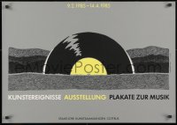 9g180 KUNSTEREIGNISSE AUSSTELLUNG PLAKATE ZUR MUSIK 23x32 East German art exhibition 1985 Fiedler!