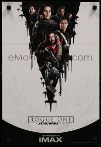 9g380 ROGUE ONE IMAX teaser mini poster 2016 A Star Wars Story, cool different montage art!