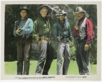 9h015 AMBUSH AT TOMAHAWK GAP color 8x10.25 still 1953 John Hodiak, John Derek, David Brian, Ray Teal