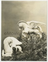 9h397 FANTASIA candid 7x9.25 still 1940 cool clay models used for the pegasus scene, Disney!