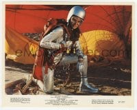 9h045 FATHOM color 8x10 still 1967 best close up of super sexy Raquel Welch in skydiving gear!