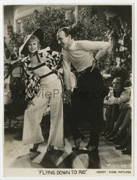 9h413 FLYING DOWN TO RIO deluxe English 7.25x9.5 still 1934 image of Ginger Rogers & Fred Astaire!
