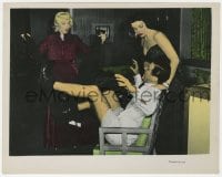 9h049 GENTLEMEN PREFER BLONDES color 8x10 still 1953 sexy Marilyn Monroe & Jane take man's pants!