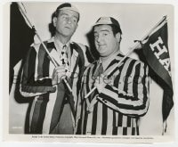 9h489 HERE COME THE CO-EDS 7.75x9.5 still 1945 Bud Abbott & Lou Costello are Kollege Kids!
