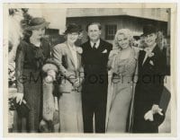 9h542 JOAN BLONDELL/MERVYN LEROY 6.5x8.5 news photo 1935 w/Glenda Farrell, Anita Louise & Hutchinson!