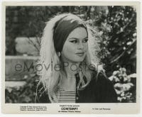 9h603 LE MEPRIS 8.25x10 still 1964 head & shoulders close up of sexy Brigitte Bardot, Contempt!