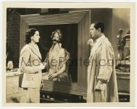 9h615 LIVE, LOVE & LEARN 8x10 still 1937 Rosalind Russell vandalizes Robert Montgomery's painting!
