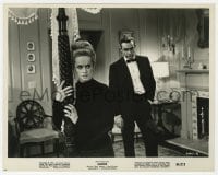 9h661 MARNIE 8x10 still 1964 Sean Connery in tuxedo with Tippi Hedren in bedroom, Alfred Hitchcock