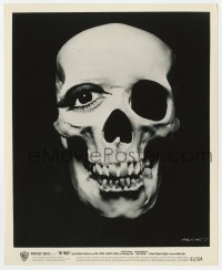 9h666 MASK 8.25x10 still 1961 cool skull portrait with human eye in one socket!