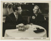 9h799 RIGHT CROSS 8x10 still 1950 Marilyn Monroe in her brief appearance as Powell's dinner date!