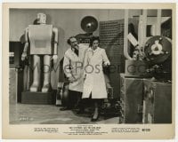 9h843 SEX KITTENS GO TO COLLEGE 8x10.25 still 1960 Louis Nye & Vampira with wacky robot!