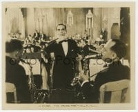 9h853 SINGING FOOL 8.25x10 still 1928 great close up of Al Jolson in tuxedo conducting orchestra!