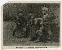 9h867 SPLENDID ROAD 8x10 still 1925 two frontiersmen help falling down drunk George Bancroft!