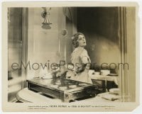 9h921 THIS IS HEAVEN 8x10 still 1929 great image of Vilma Banky flipping pancakes behind her back!