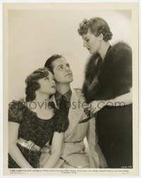 9h927 THREE CHEERS FOR LOVE 8x10 still 1936 Bob Cummings between Eleanor Whitney & Grace Bradley!